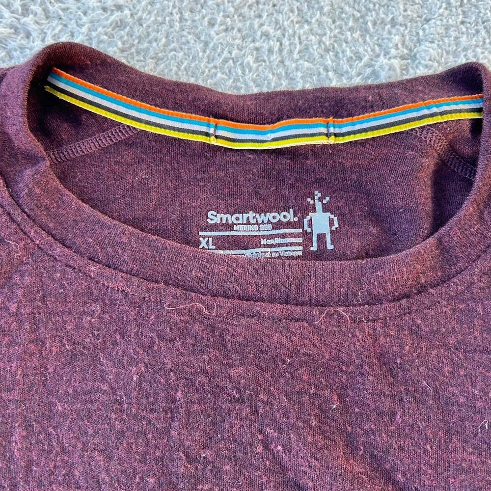 Smartwool Slim Fit Solid Classic Thermal Long Sle… - image 2